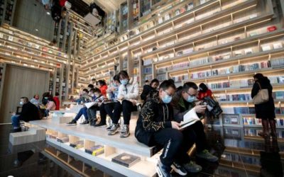 Las librerías chinas están alcanzando niveles siderales.